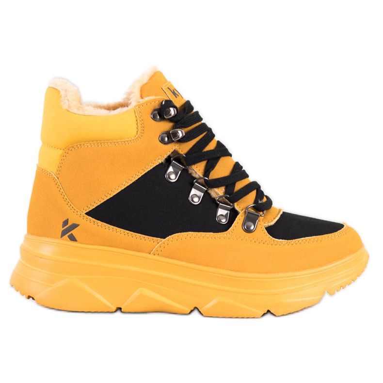 Kylie Light Sports Trappers On The Platform black yellow