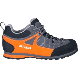 Trekking shoes Alpinus The Ridge Low Pro anthracite-orange GR43298 black grey Trekking shoes Alpinus The Ridge Low Pro anthracite-orange GR43298 black grey