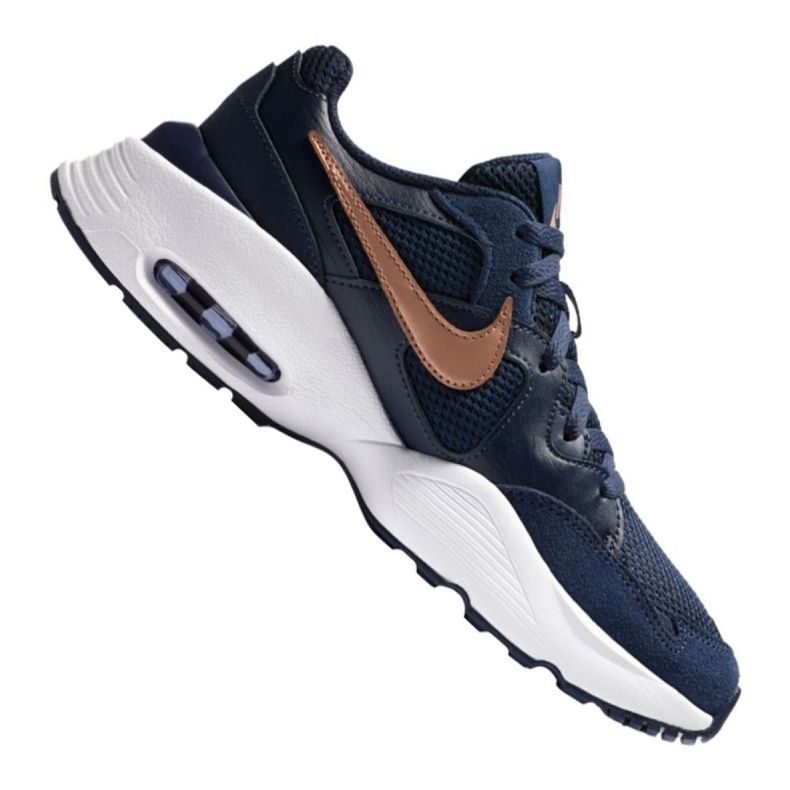 Running shoes Nike Air Max Fusion Jr CJ3824-401 navy blue