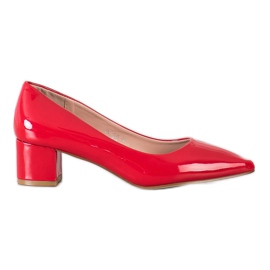 Goodin Lacquered Pumps In Spitz Goodin Lacquered Pumps In Spitz