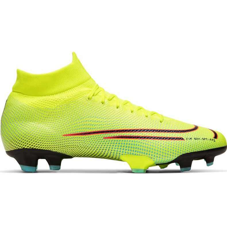 Nike Mercurial Superfly 7 Pro Mds Fg BQ5483 703 football shoes white, black, pink yellow