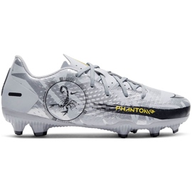 Nike Phantom Gt Academy Scorpion FG / MG Junior DB7631 001 football shoes white Nike Phantom Gt Academy Scorpion FG / MG Junior DB7631 001 football shoes white