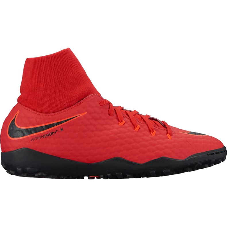 Nike Hypervenom X Phelon 3 Df Tf 917769 616 football shoe red red