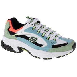 Skechers Stamina-Sugar Rock W 13452-BLGR Shoes blue multicolored