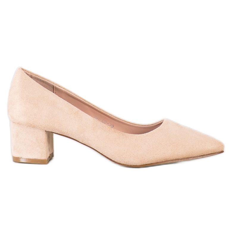 Goodin Beige Pumps In Spitz Goodin Beige Pumps In Spitz