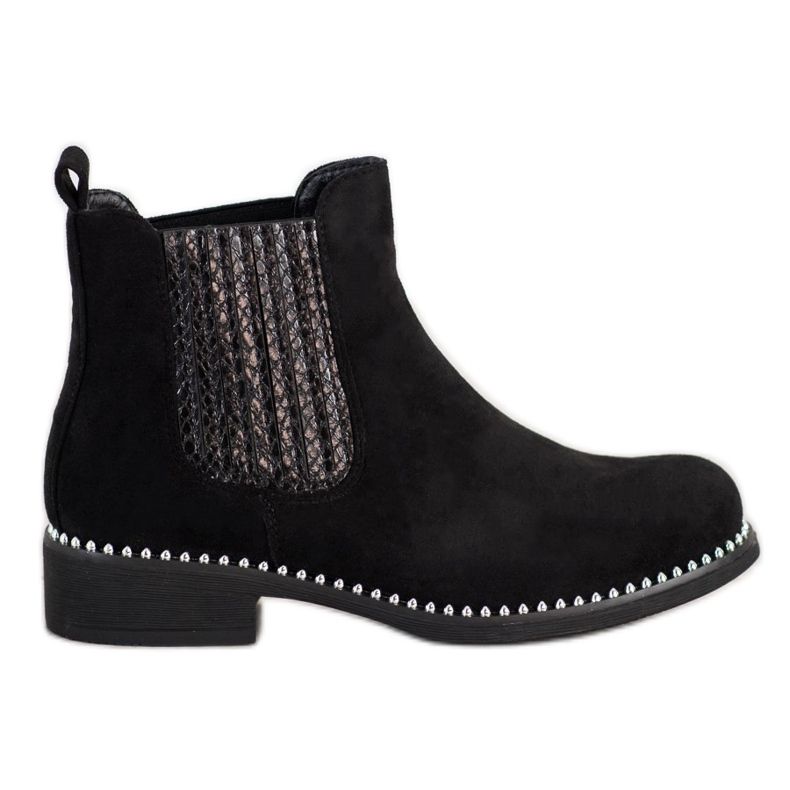 SHELOVET Stylish Chelsea boots black