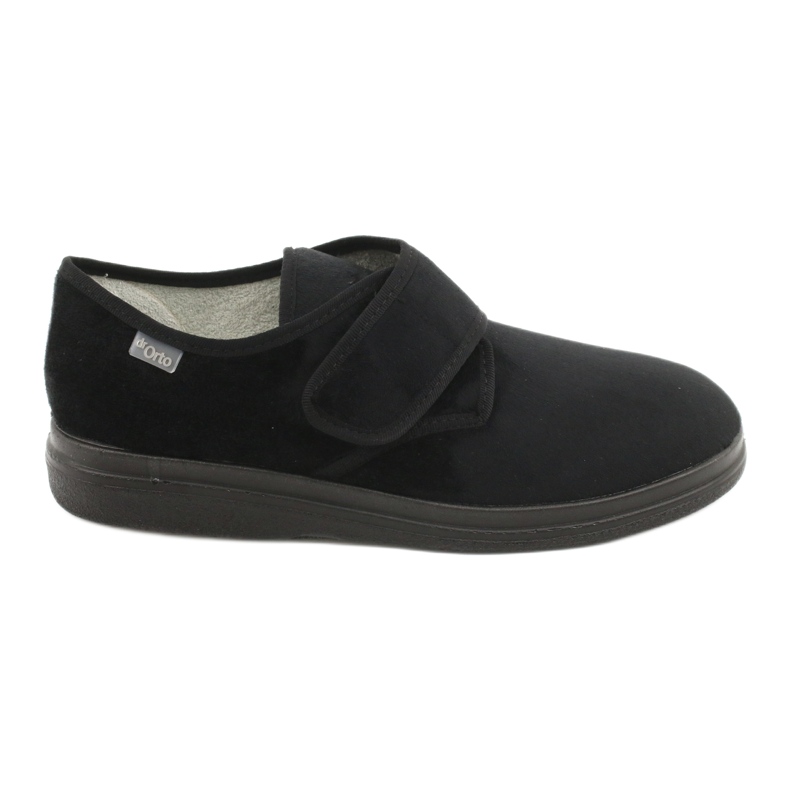 Befado Dr.orto men's slippers PU black 036m007