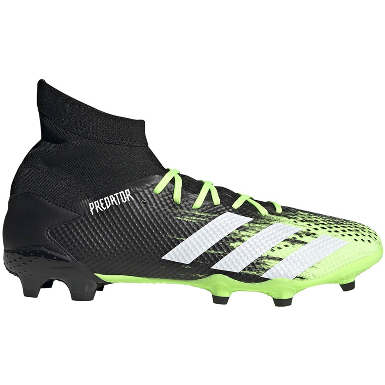 Football boots adidas Predator 20.3 Fg green-black EH2926 Football boots adidas Predator 20.3 Fg green-black EH2926