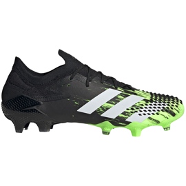 Football boots adidas Predator Mutator 20.1 L Fg black and green EH2885