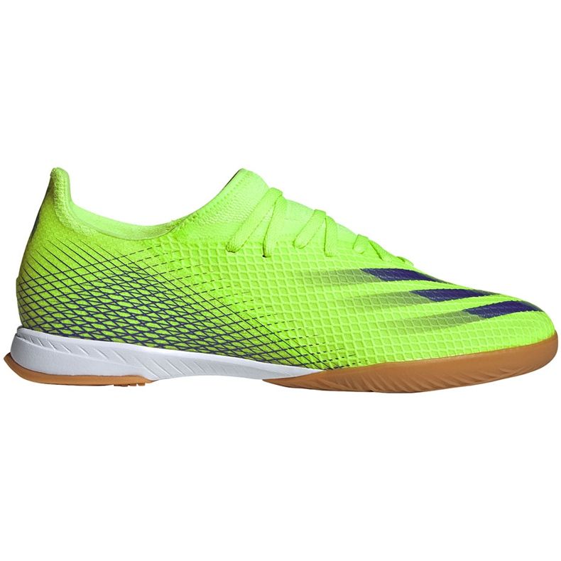 Adidas X Ghosted.3 In green soccer shoes EG8207