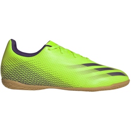 Adidas X Ghosted.4 In green soccer shoes EG8243