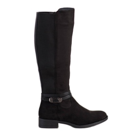 Queentina Suede boots black