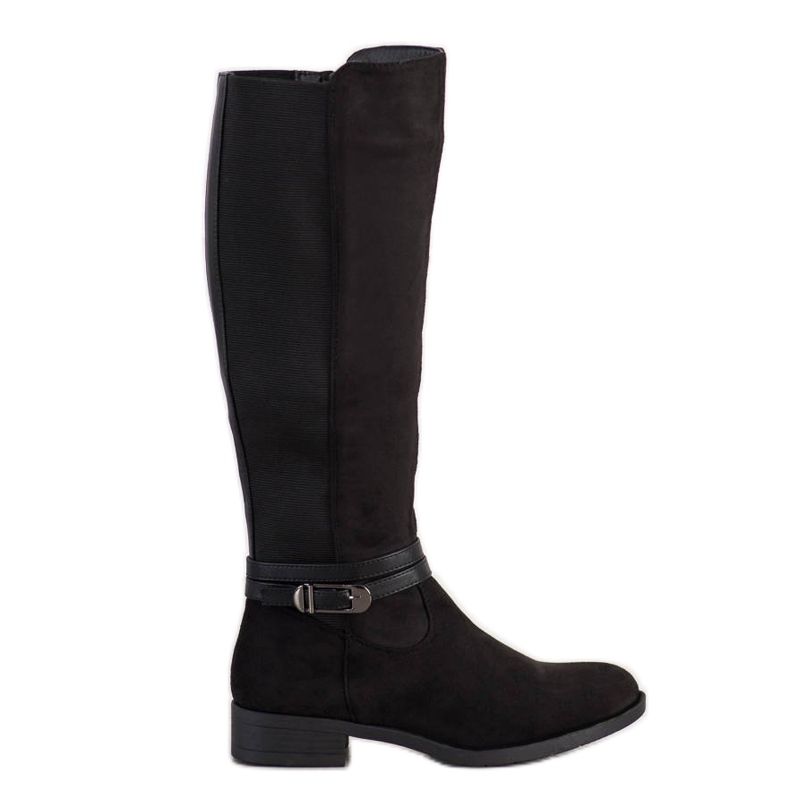 Queentina Suede boots black