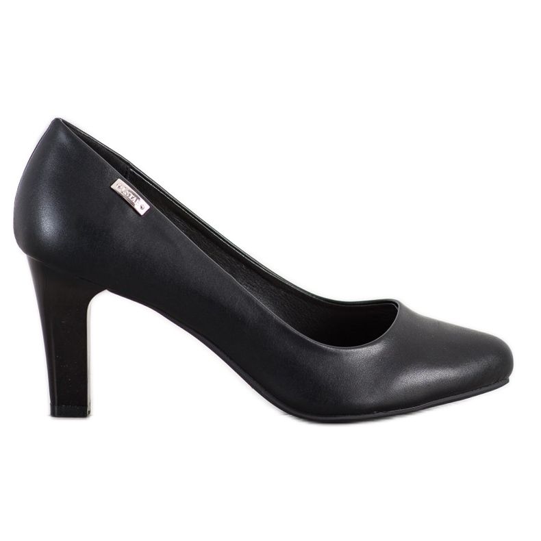 J. Star Casual Heeled Pumps black J. Star Casual Heeled Pumps black