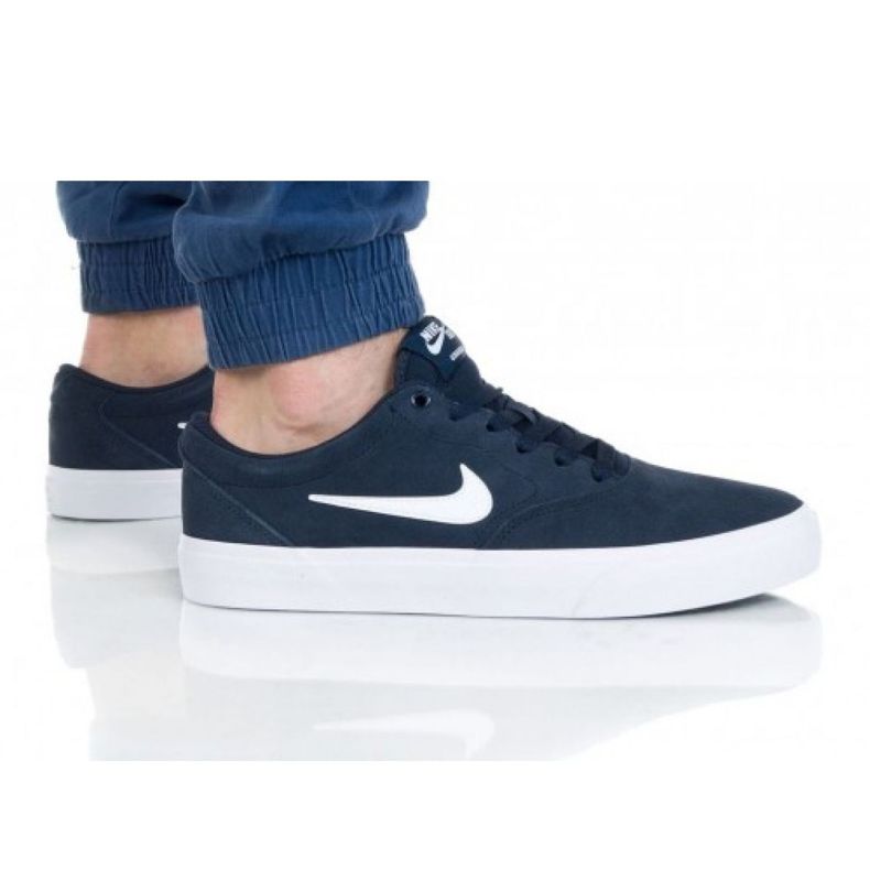 Nike Sb Charge Suede M CT3463-401 shoe white navy blue Nike Sb Charge Suede M CT3463-401 shoe white navy blue