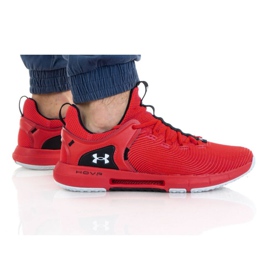 Under armour hovr black red top