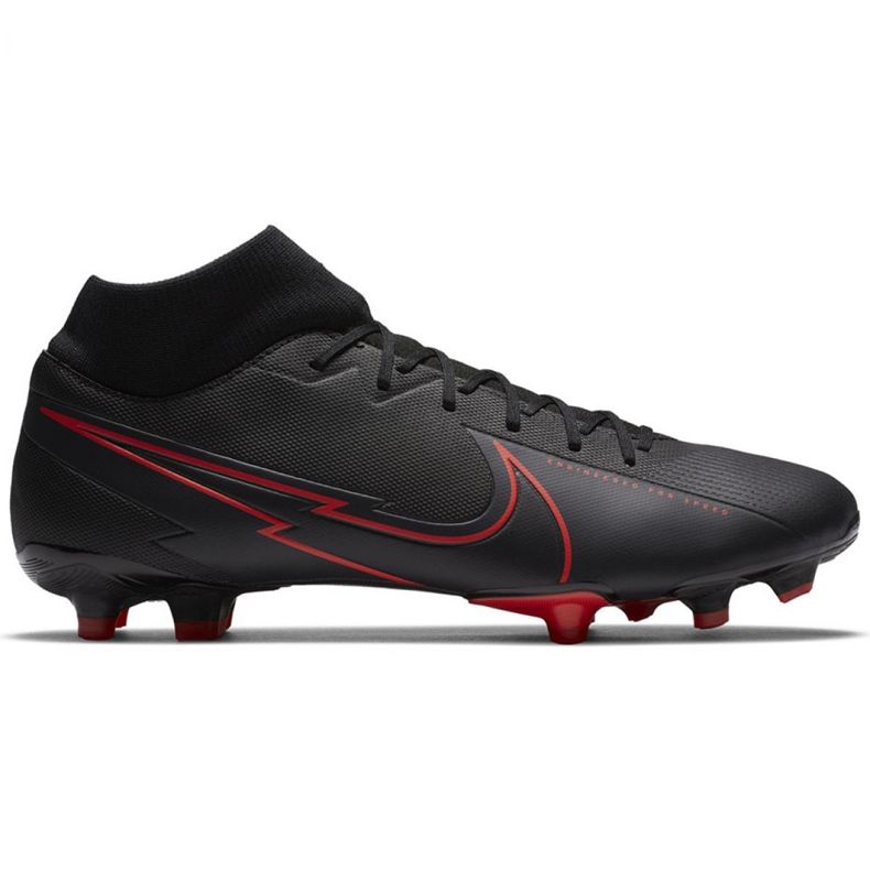 Nike Mercurial Superfly 7 Academy FG / MG M AT7946 060 soccer shoes black purple, black