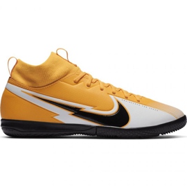 Nike Mercurial Superfly 7 Academy Ic Jr AT8135 801 football shoes yellow green