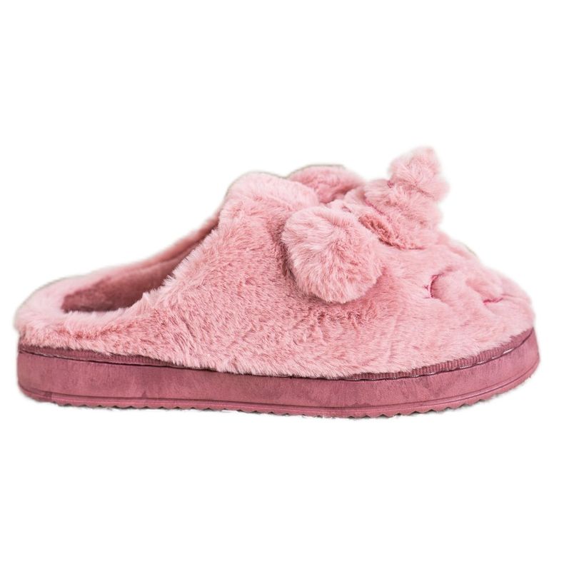 Bona Women's unicorn slippers pink