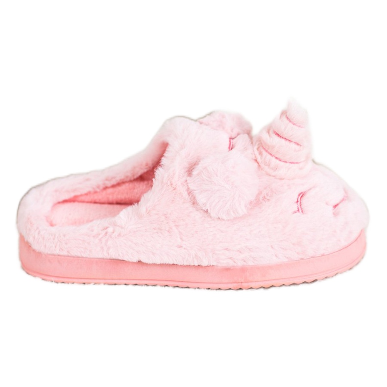 Bona Women's unicorn slippers pink