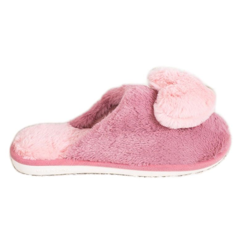 Bona Slippers With A Heart pink
