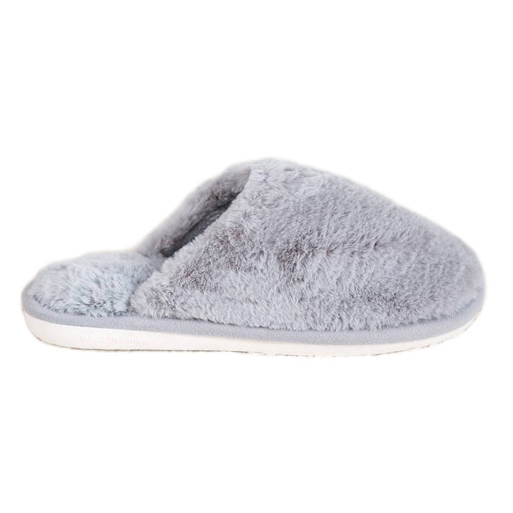 Bona Fur Slippers grey Bona Fur Slippers grey