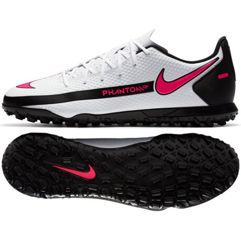 Nike Phantom Gt Club Tf M CK8469 160 football shoe white multicolored