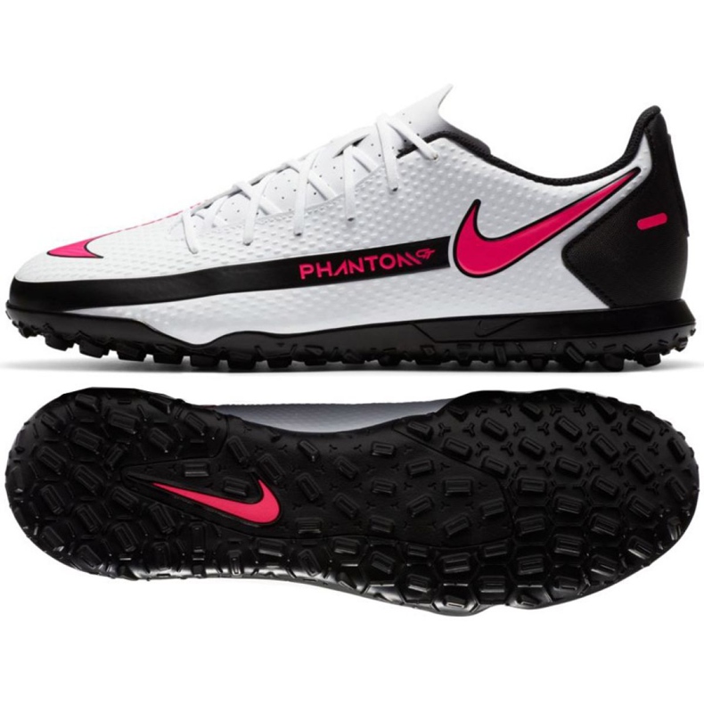 Nike Phantom Gt Club Tf M CK8469 160 football shoes white multicolored