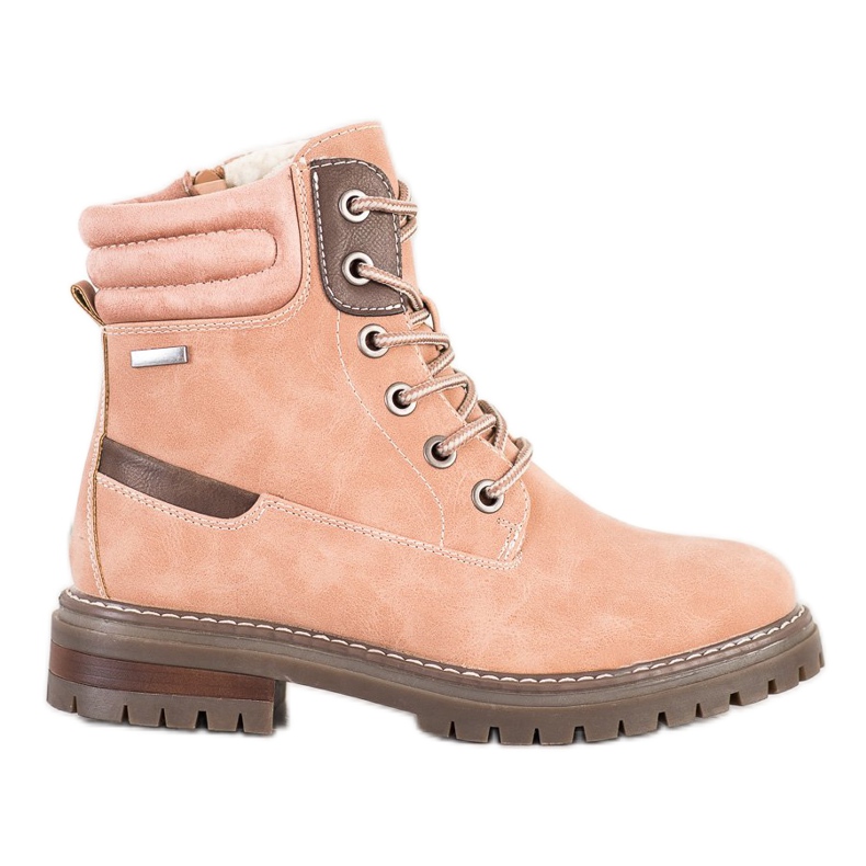 Super Mode Comfortable Trappers pink