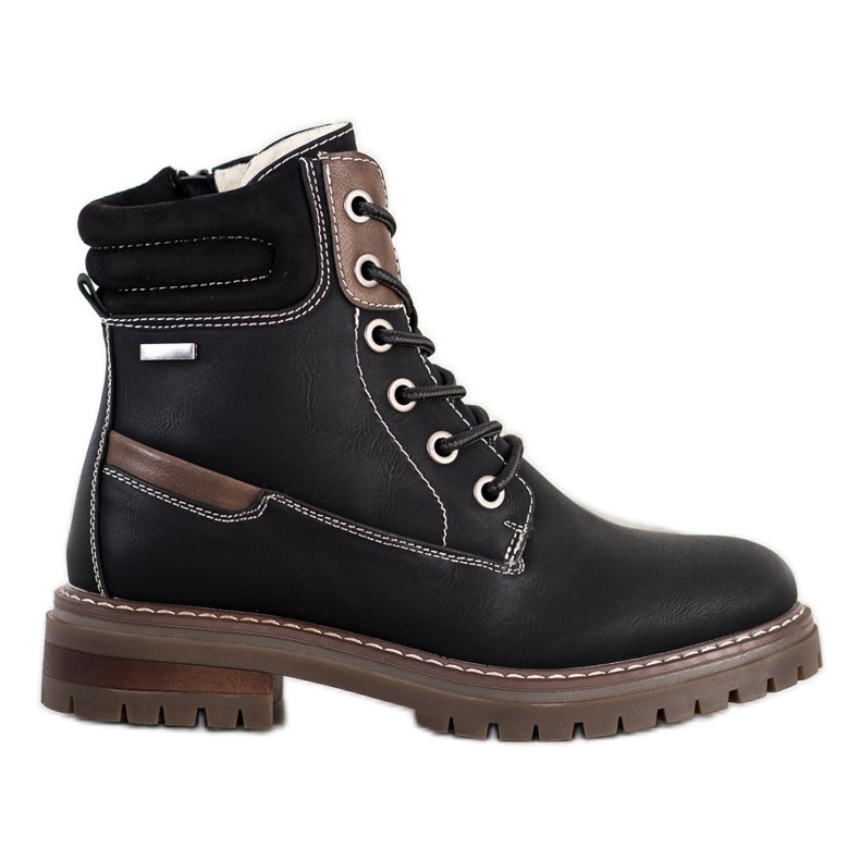 Super Mode Comfortable Trappers brown black