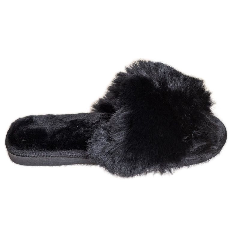Bona Stylish Black Slippers