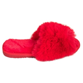 Bona Stylish Red Slippers