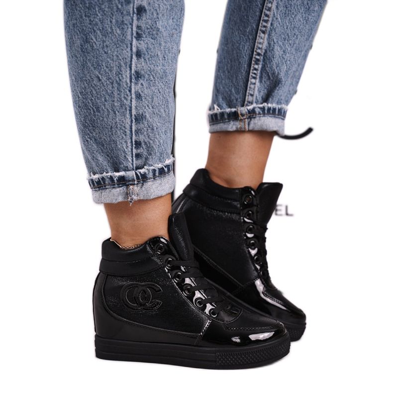 Haver Women's Sneakers Ankle Boots Black Carol