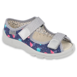 Befado children's shoes 869X144 navy pink grey