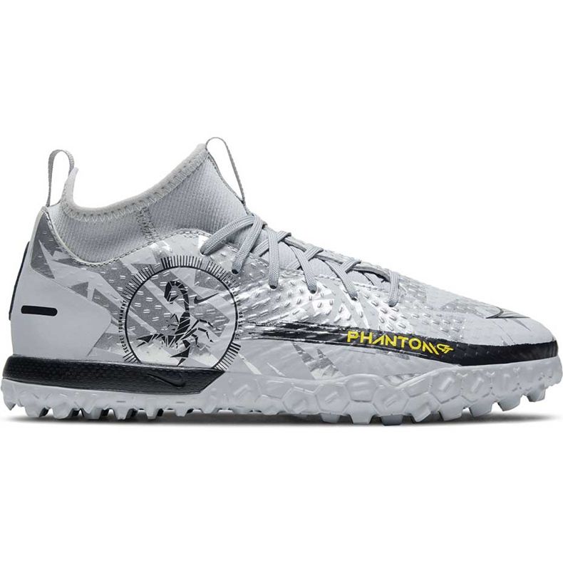 Nike Phantom Gt Scorpion Academy Dynamic Fit Tf Junior DA2289 001 football shoes silver silver