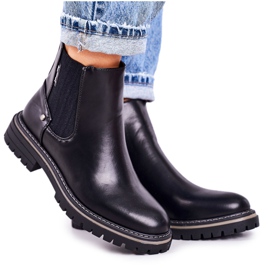 PJ1 Women's Warm Chelsea Boots Black Traveler Boots PJ1 Women's Warm Chelsea Boots Black Traveler Boots