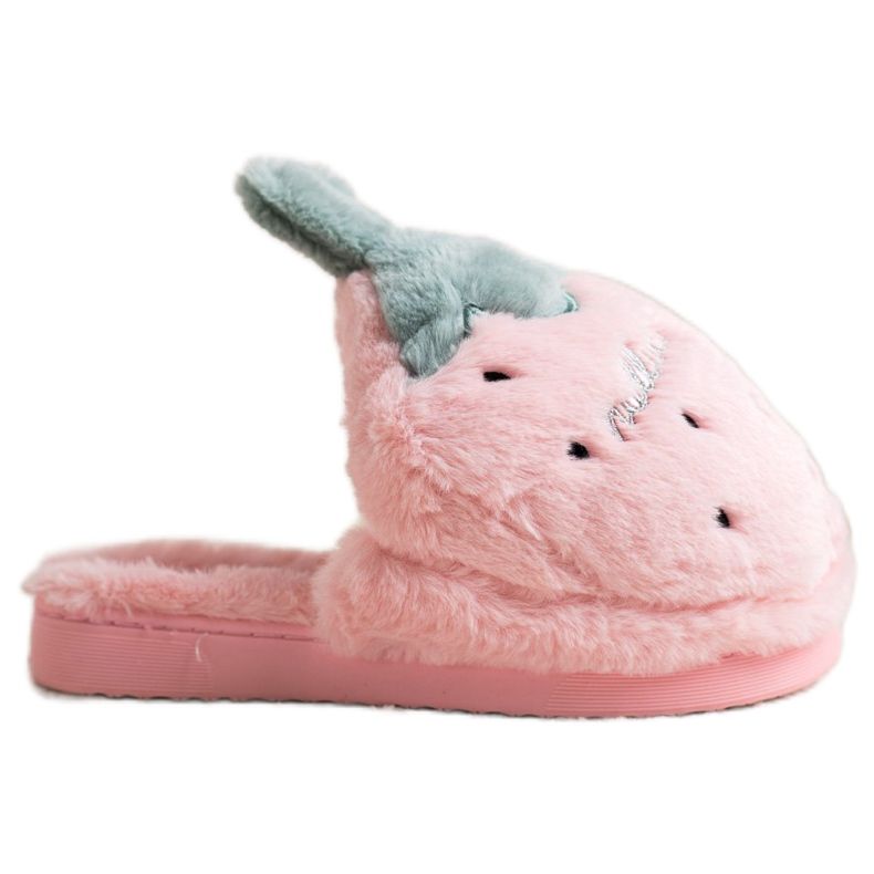 Bona Strawberry slippers pink green Bona Strawberry slippers pink green