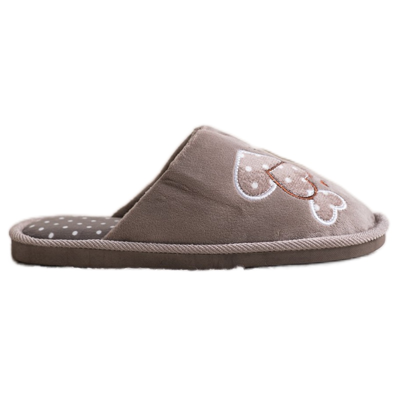 Bona Warm Happy Comfort slippers beige brown Bona Warm Happy Comfort slippers beige brown
