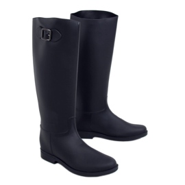 Black women's galoshes D60 Black