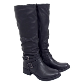 Black women's boots black 7501 Black Black women's boots black 7501 Black