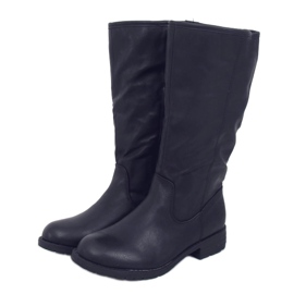 Black boots, black, 1090-PG Black