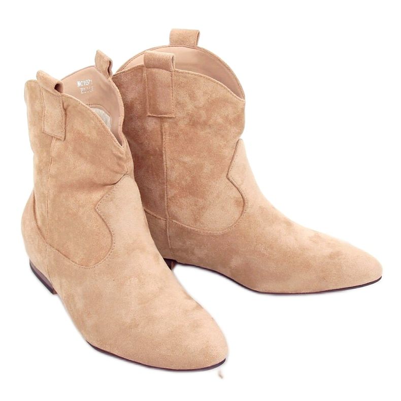 Women's beige sashki suede NC1071 Beige