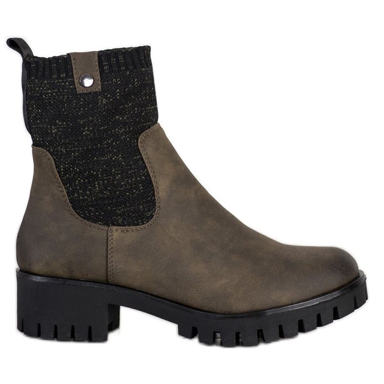 M.Daszyński Slip-on Boots On The Platform green