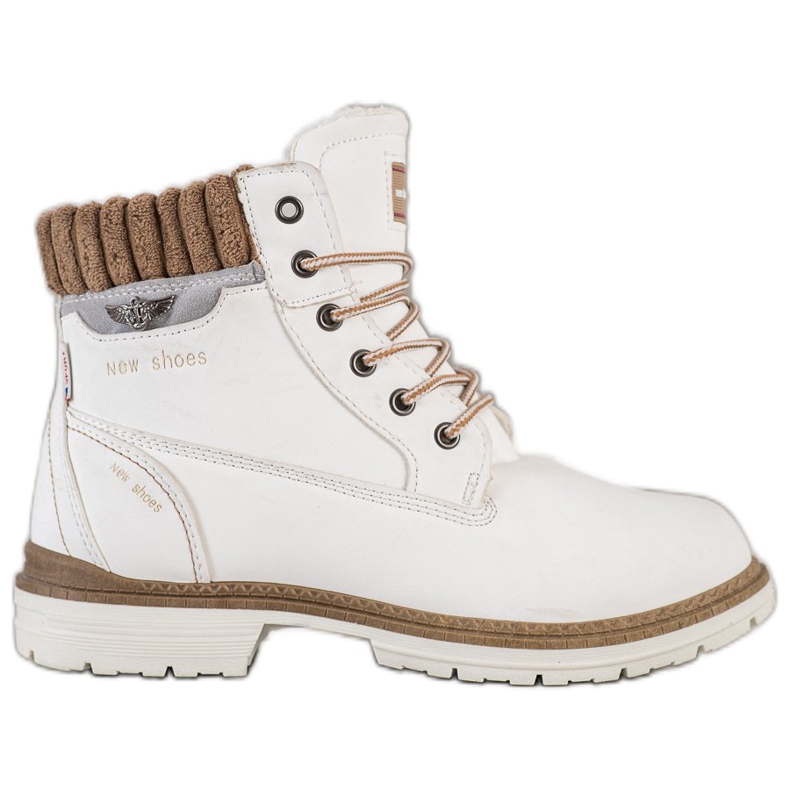 SHELOVET New Shoes hiking boots white