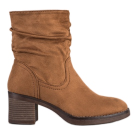 Super Mode Comfortable Casual Boots brown