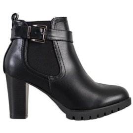 Queen Vivi Comfortable high-heeled boots black Queen Vivi Comfortable high-heeled boots black