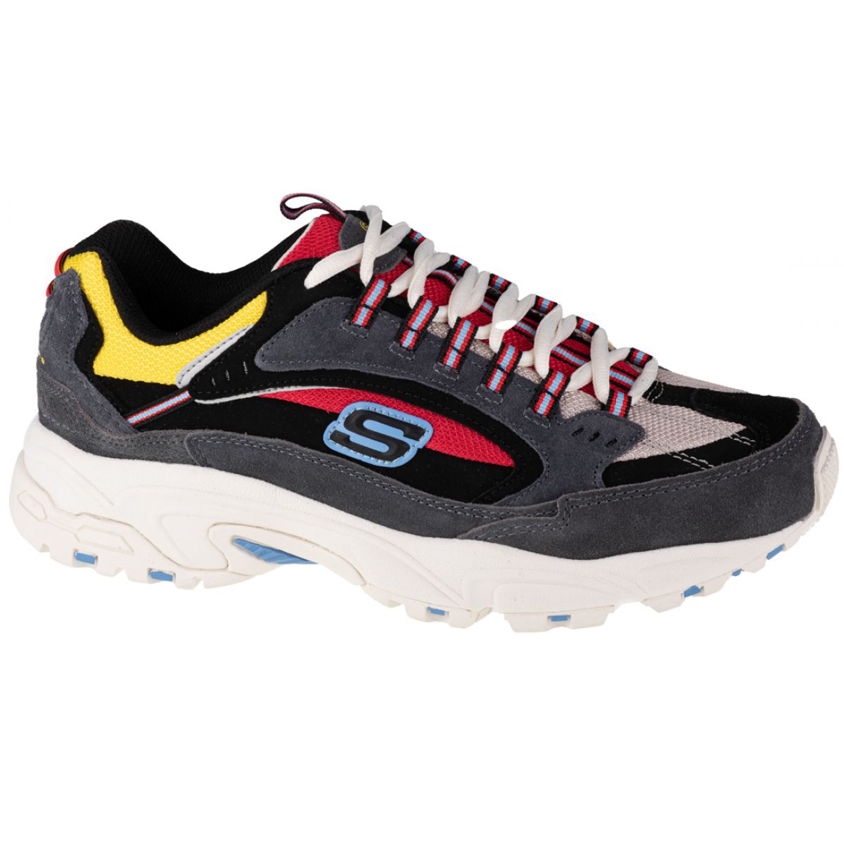 peregrination Næb Anklage Skechers Stamina-Cutback M 51286-CCRD black multicolored - KeeShoes