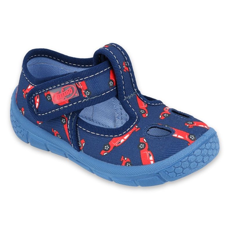 Befado children's shoes 533P012 red navy blue blue