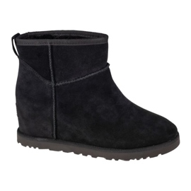 Ugg Classic Femme Mini W 1104609-BLK black Ugg Classic Femme Mini W 1104609-BLK black