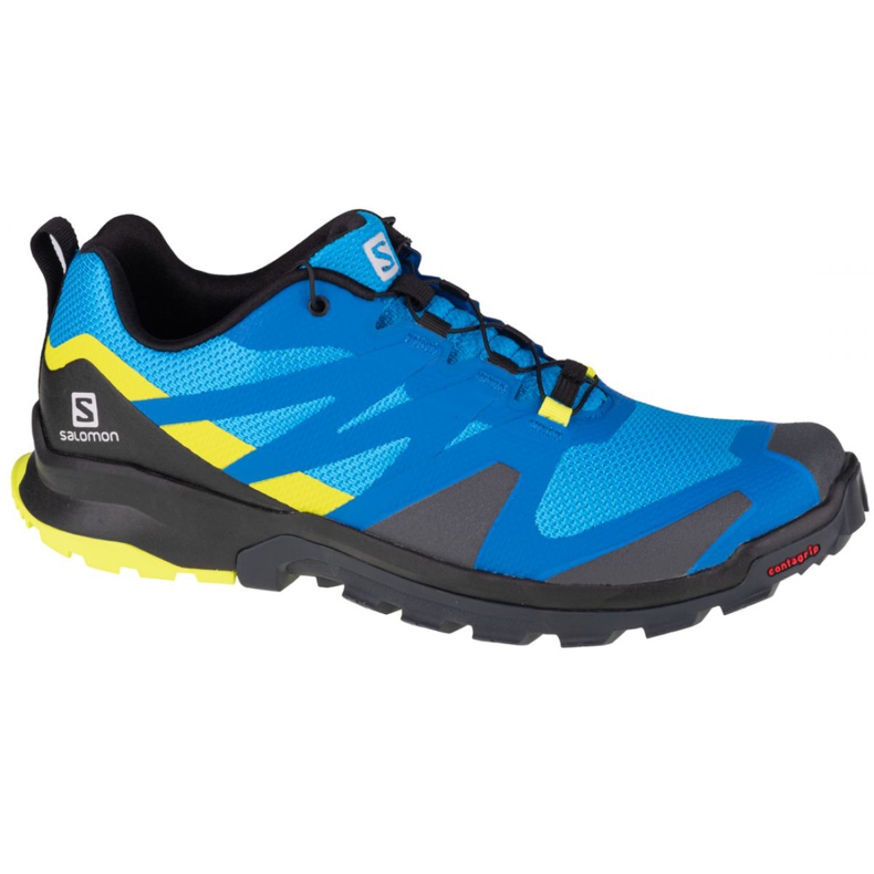 Salomon Xa Rogg M 411218 shoes blue yellow Salomon Xa Rogg M 411218 shoes blue yellow